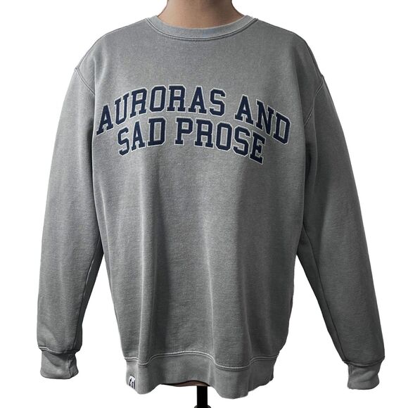 Official Taylor Swift Merch Auroras and Sad Prose Crewneck Size Medium - Picture 1 of 8